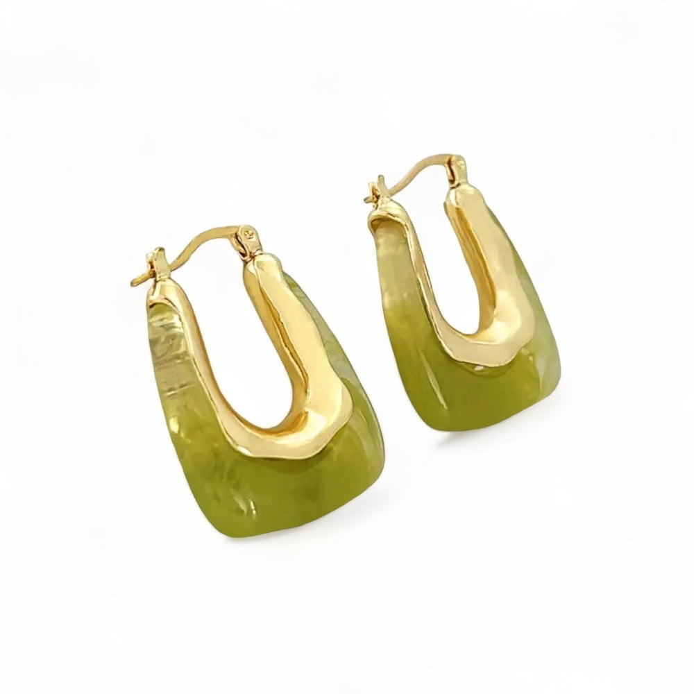 Étria - Eleganta plastörhängen