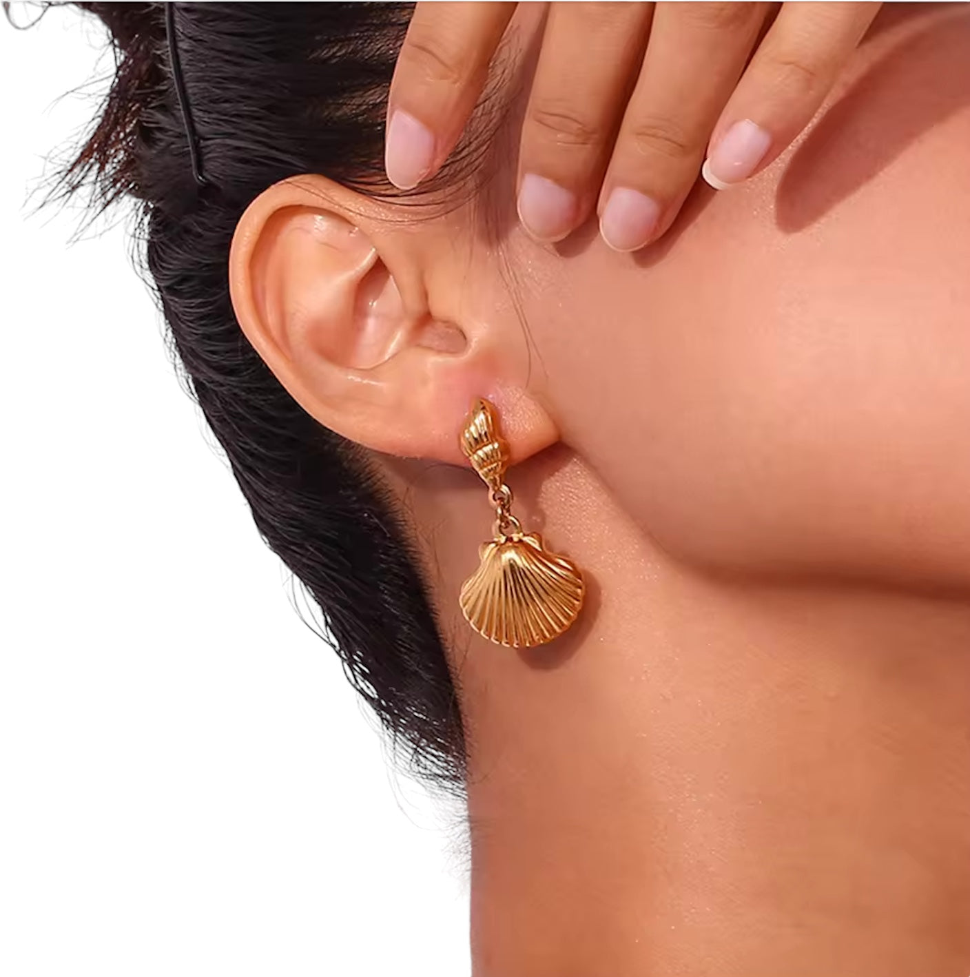 Shelly | Örhängen med snäckor